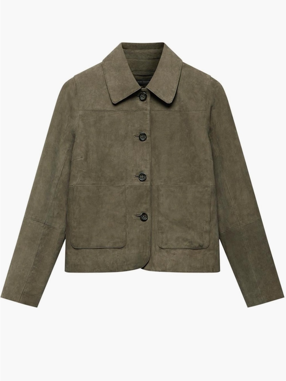 Like New Mint Velvet Suede Jacket size small
